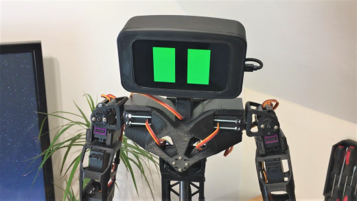 Aster适合3D打印的人形机器人模型3D图纸 IGES STL格式缩略图