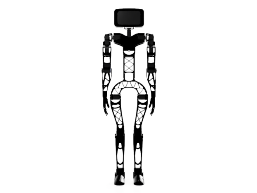 Aster适合3D打印的人形机器人模型3D图纸 IGES STL格式缩略图