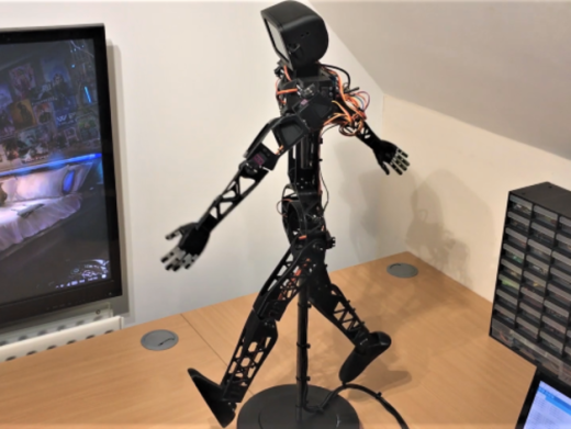 Aster适合3D打印的人形机器人模型3D图纸 IGES STL格式缩略图