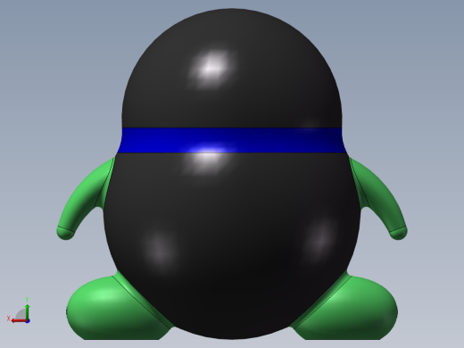 爱情QQ企鹅 公仔玩具后视缩略图