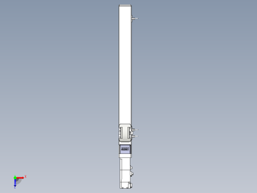 Toyo东佑达直线模组-ETH5M-BC-450-M10B俯视缩略图