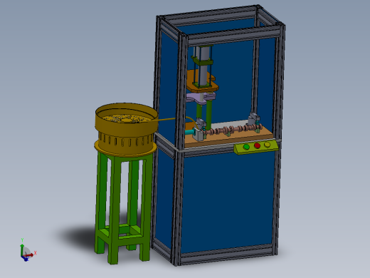 149全自动铆压机模型(1)