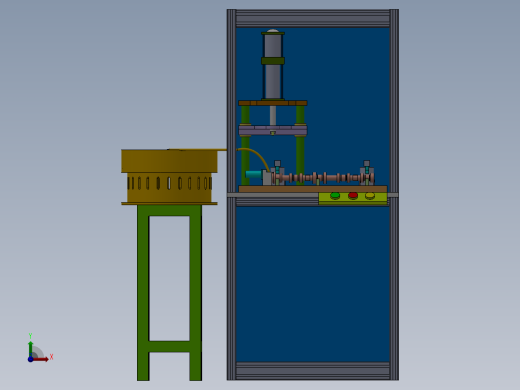 149全自动铆压机模型(1)前视缩略图