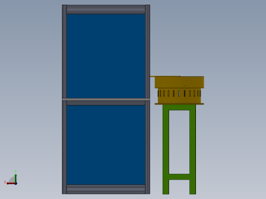 149全自动铆压机模型(1)后视缩略图