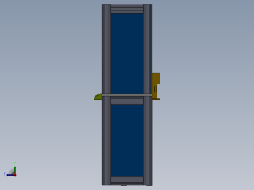 149全自动铆压机模型(1)右视缩略图