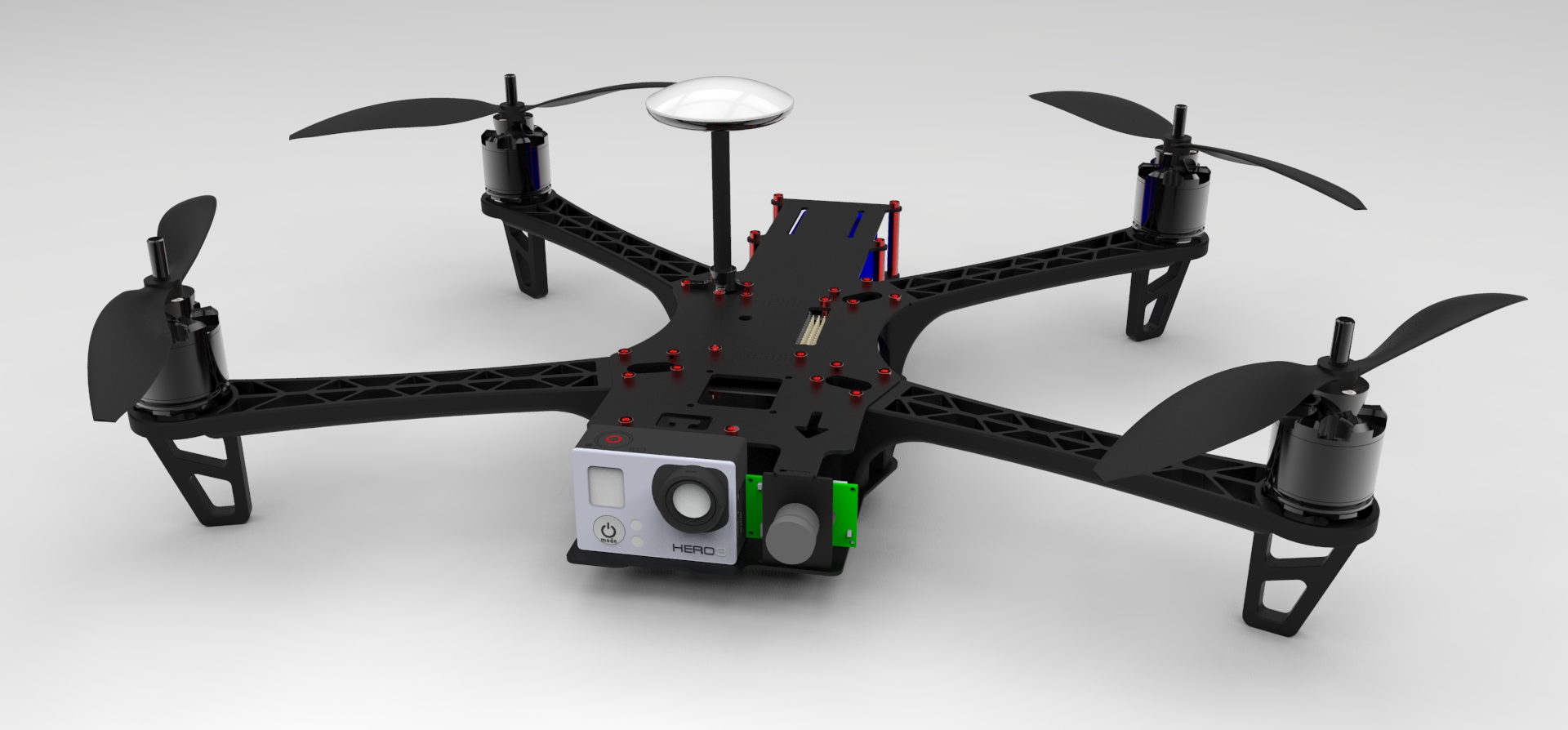 B36-四轴航拍无人机TBS Discovery图纸