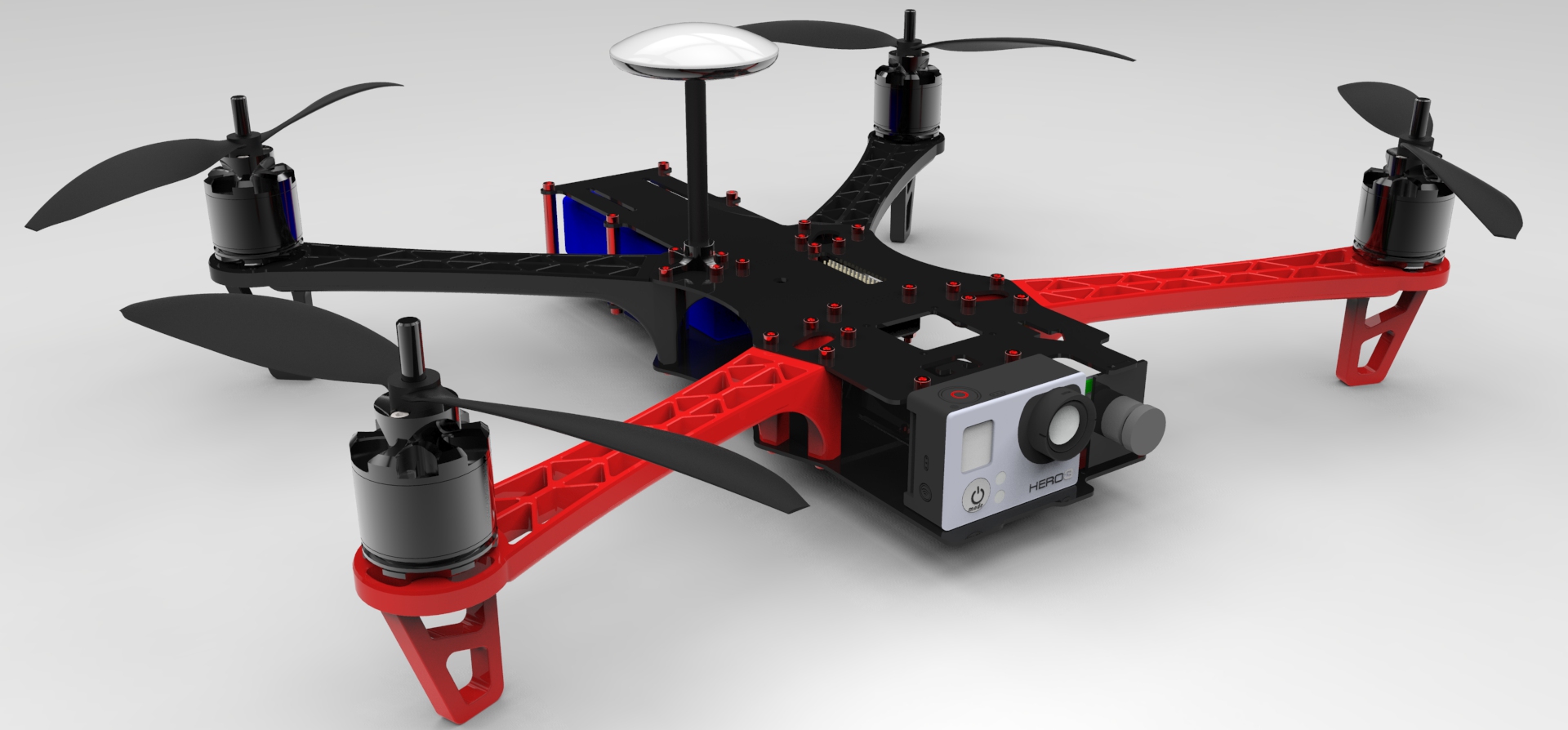 B36-四轴航拍无人机TBS Discovery图纸