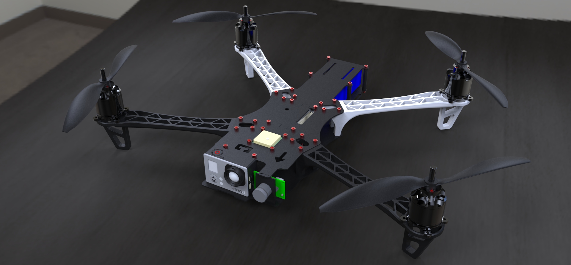 B36-四轴航拍无人机TBS Discovery图纸