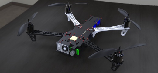 B36-四轴航拍无人机TBS Discovery图纸缩略图