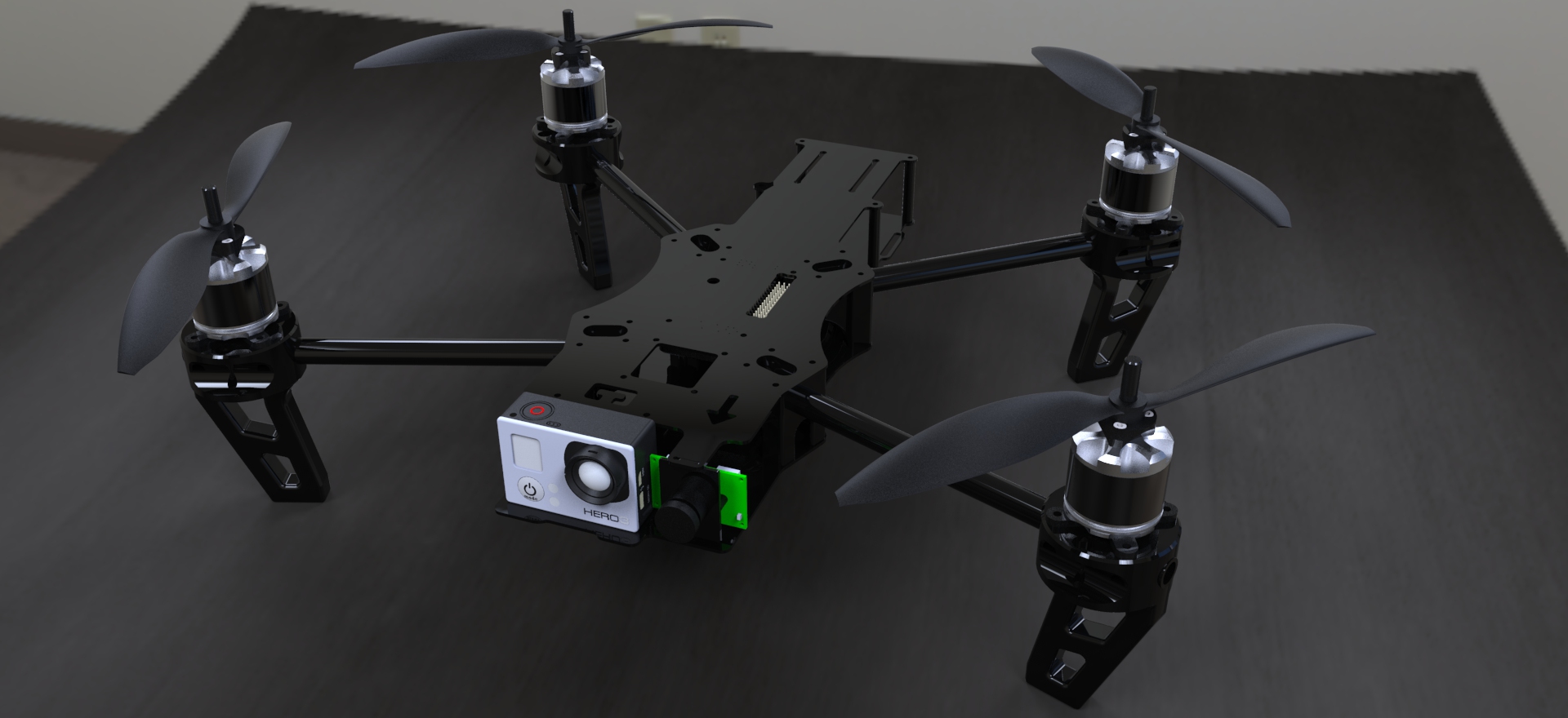 B36-四轴航拍无人机TBS Discovery图纸