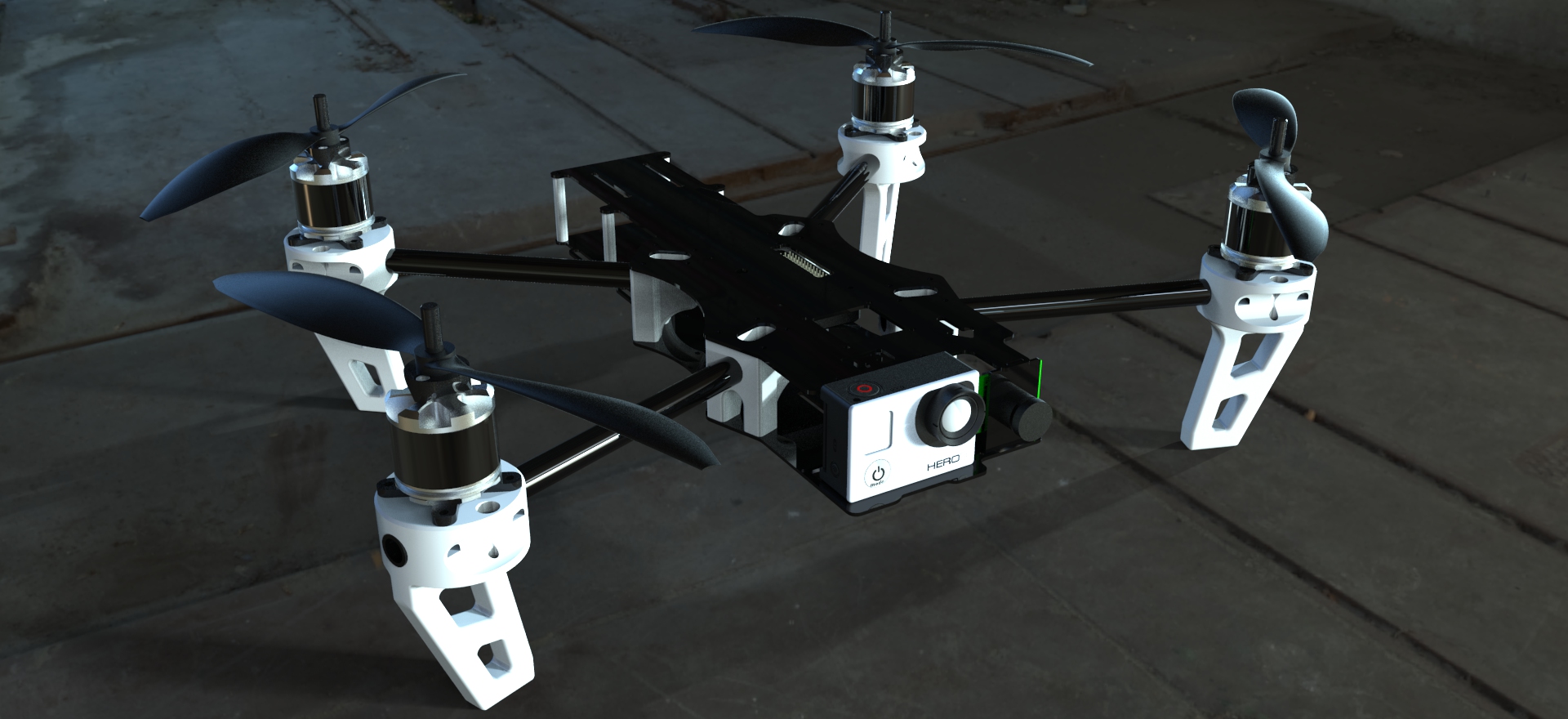 B36-四轴航拍无人机TBS Discovery图纸