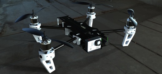 B36-四轴航拍无人机TBS Discovery图纸缩略图