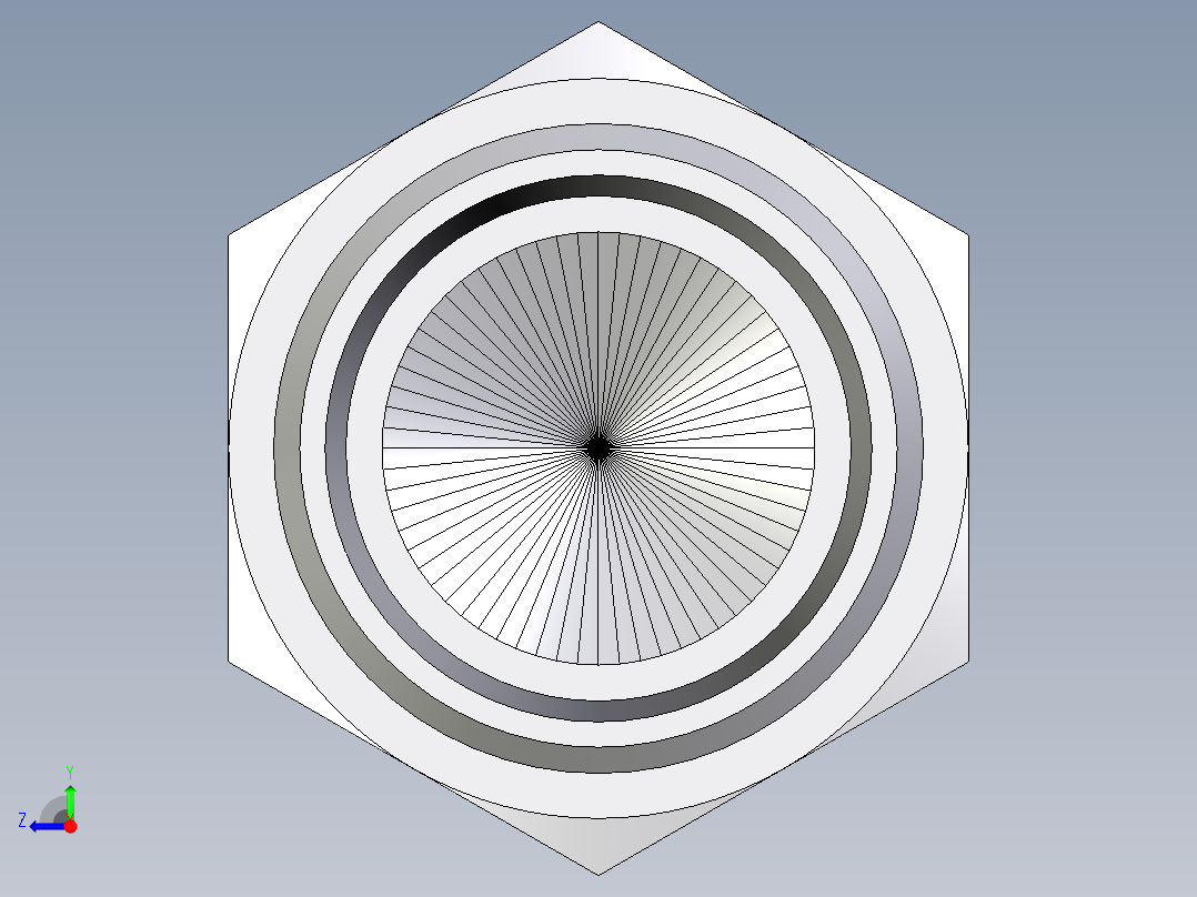 卡套式工业通用硬管接头EO_Blanking_plug_for_tube_ends_ROV28LCFX右视图
