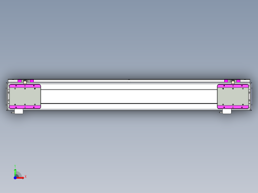 威洛博LC系列3d模型模组2LC14S1Y-S850前视缩略图