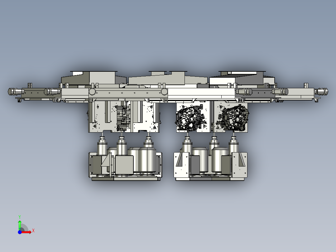 六位数控车床前视图