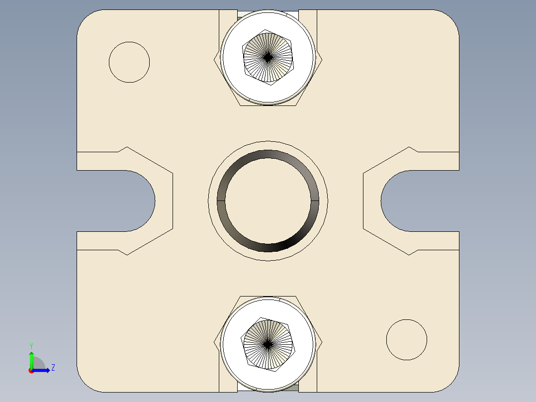 型材-BR 40X40 T-CONNECTOR KJN532195左视图