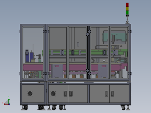 全自动18650电池分选机后视缩略图