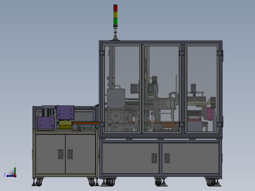 全自动18650电池分选机右视缩略图