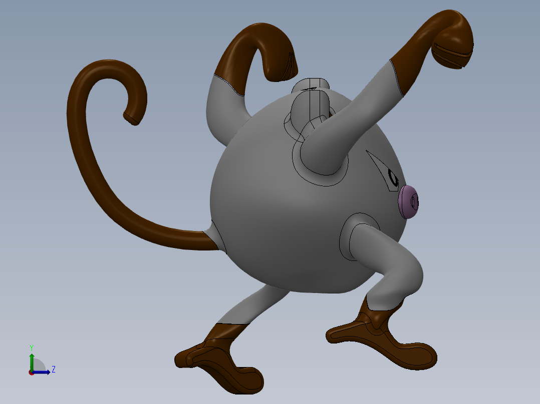 口袋妖怪29左视图