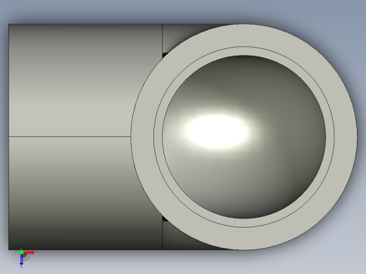 船舶管路系统SeaCor_90Elbow_SxS_37J106012_1.25in俯视缩略图