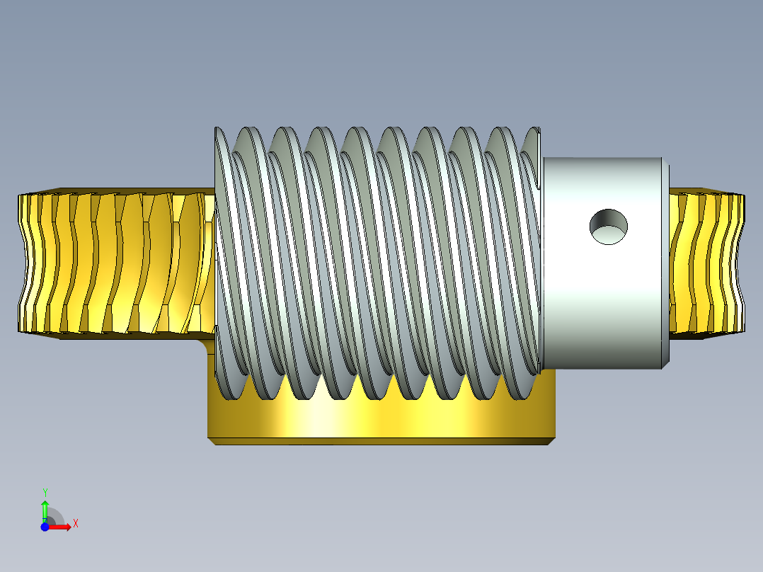 齿轮啮合 (80)前视图