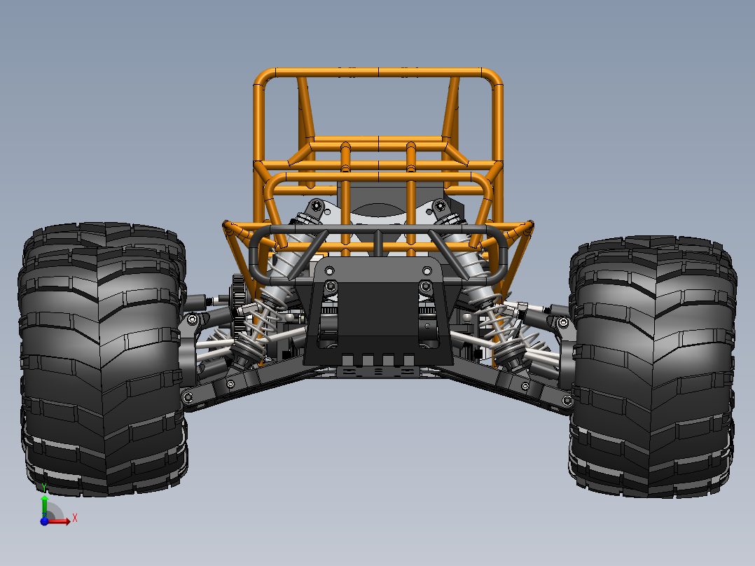 261狂暴吉普车SW设计前视图