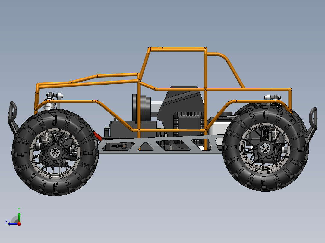 261狂暴吉普车SW设计右视图