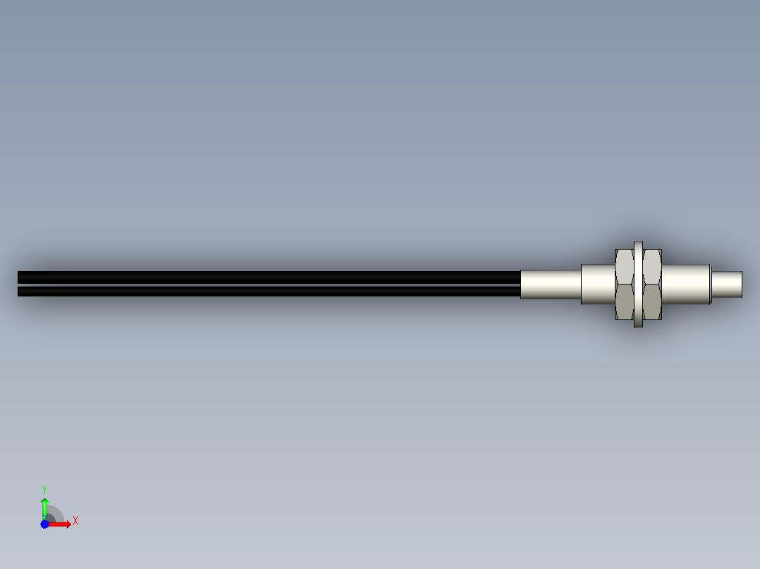 光纤元件漫反射型FR-RD410前视图