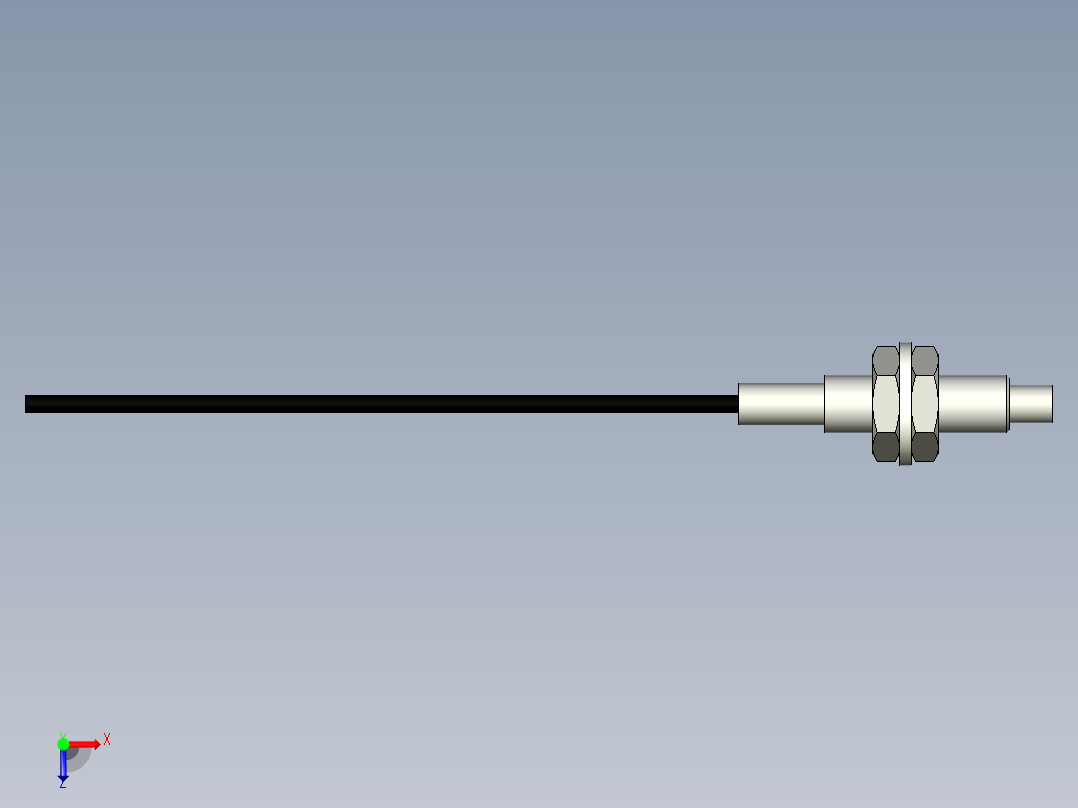 光纤元件漫反射型FR-RD410俯视图