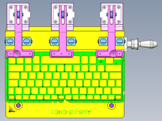 AM6-KB-笔记本CNC工装夹具三维模型CNC1前视缩略图