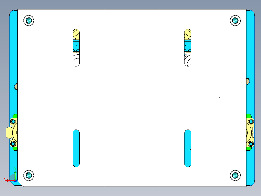 EDB41-C笔记本CNC工装夹具三维模型-JP版-CNC5-181129后视图