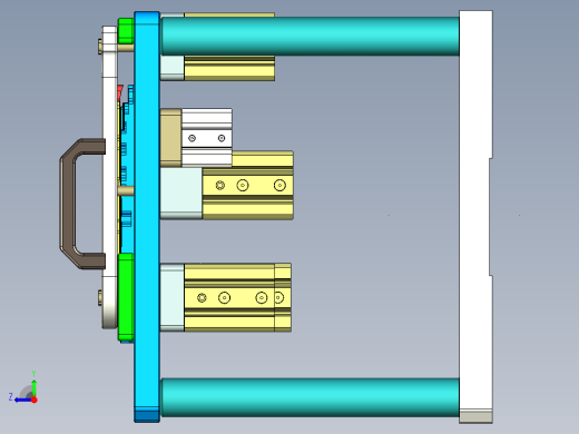 EDB41-C笔记本CNC工装夹具三维模型-JP版-CNC5-181129右视缩略图