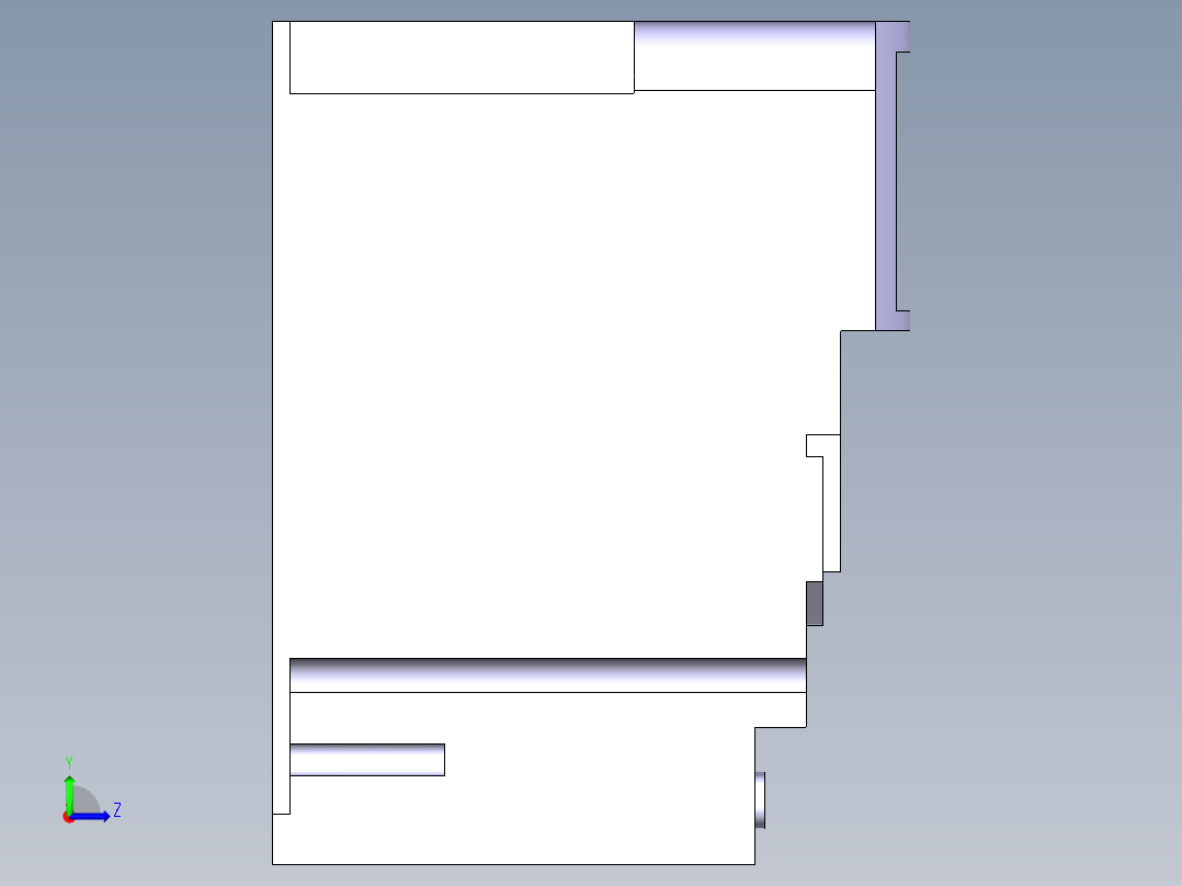 西门子电气 6SE6440-2UD31-1CA1左视图