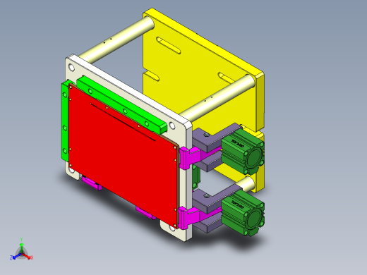 铝板飞面铣槽工装治具模型三维+CAD