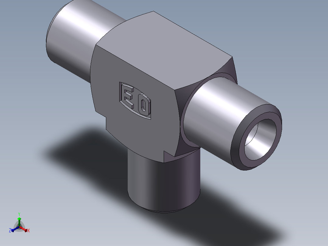 AC+AD 三通接头 T、AC-08