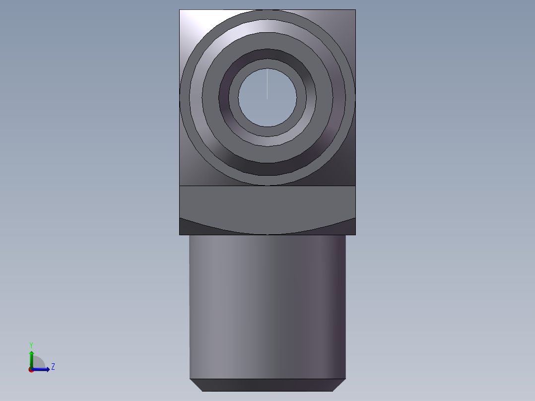 AC+AD 三通接头 T、AC-08左视图