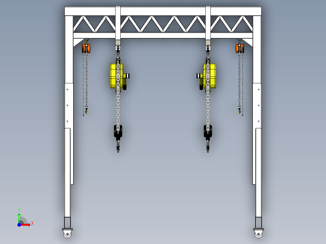 A3004153-线扫描 梯形片前视图