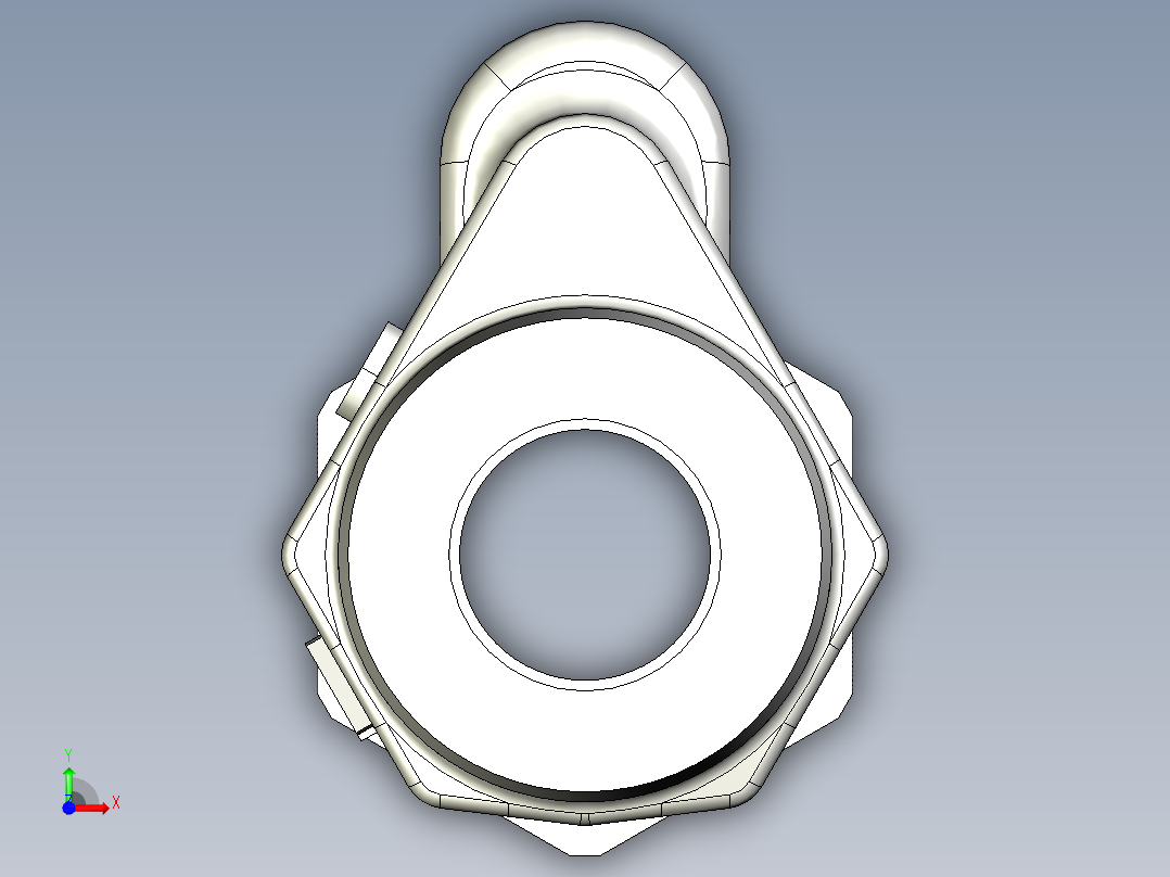 流量开关FS380前视图