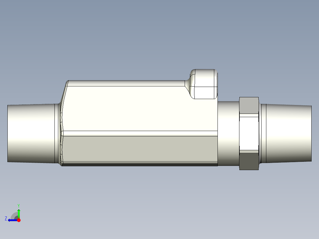 流量开关FS380右视图