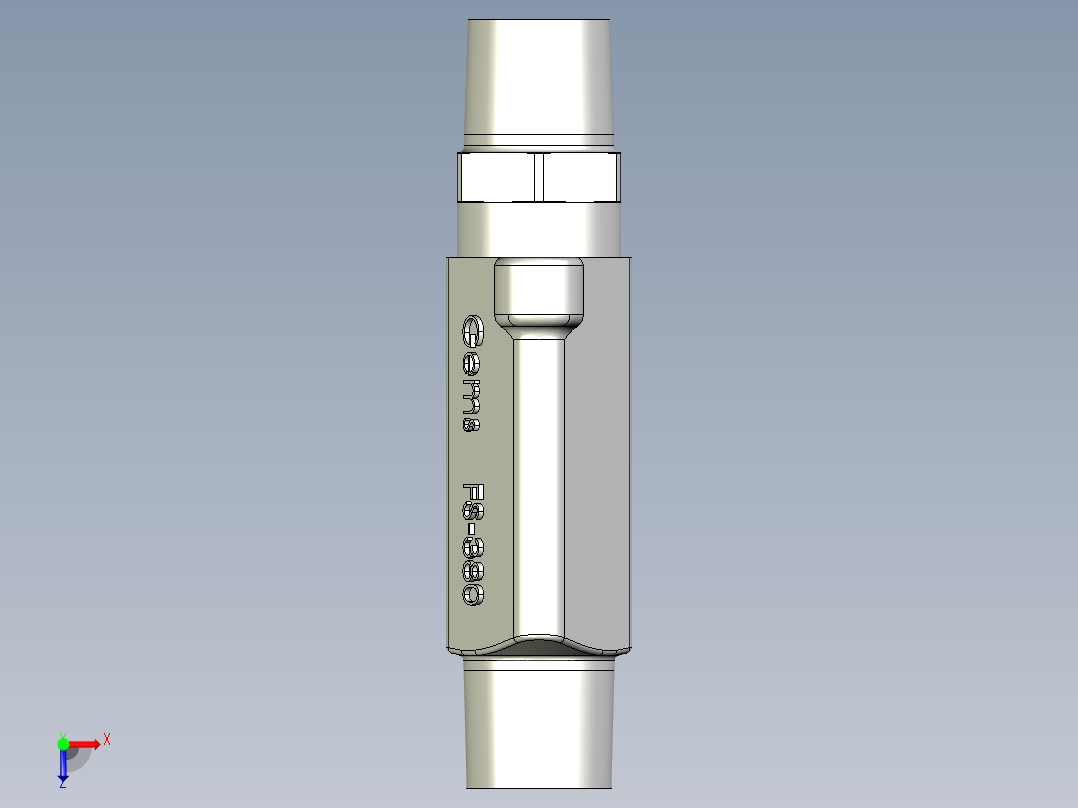 流量开关FS380俯视图