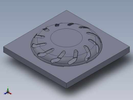 Saare游艇甲板出水孔 3D模型SolidWorks三维设计图