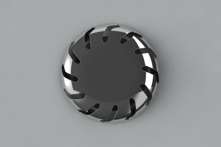 Saare游艇甲板出水孔 3D模型SolidWorks三维设计图