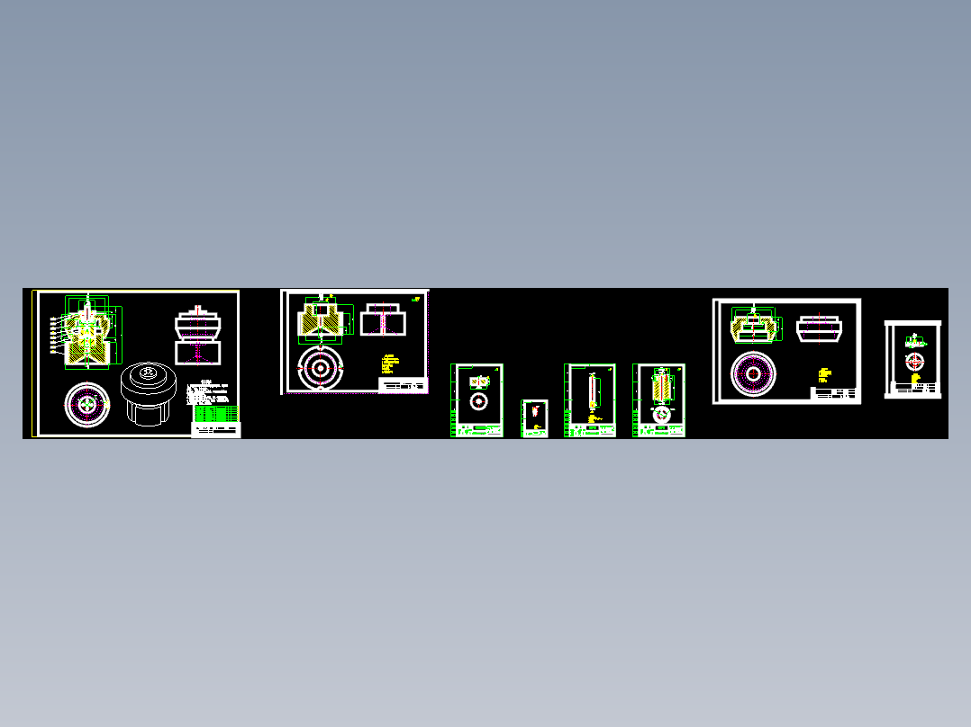 焊接接头微区力学性能测试装置设计8张CAD图