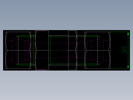 PARKER管接头EO Bulkhead union SV16SMS(16)_top