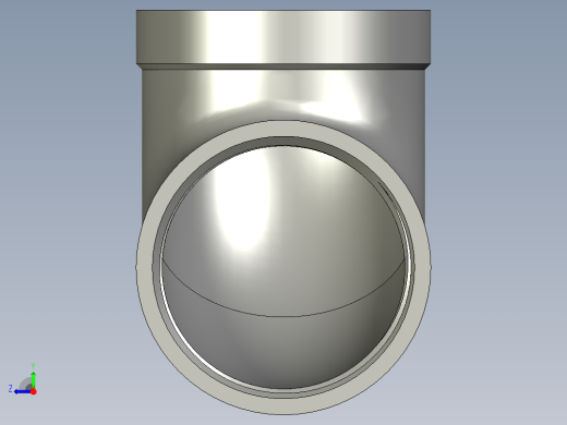 螺纹管弯头-90°等径 DN40右视缩略图