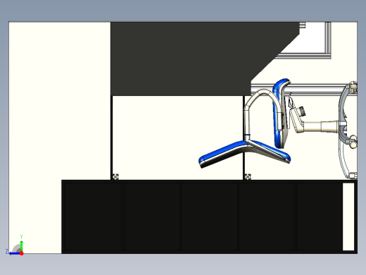转角工作站办公桌右视缩略图