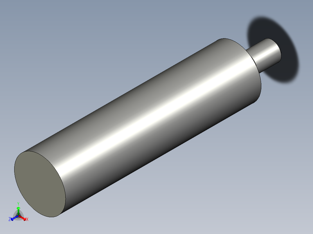 2恒力弹簧正等轴测图