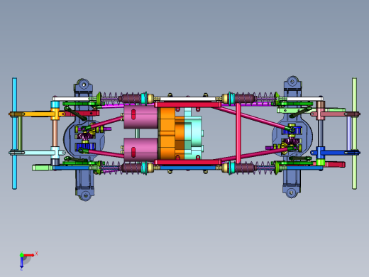 直立怪兽攀爬玩具车俯视缩略图