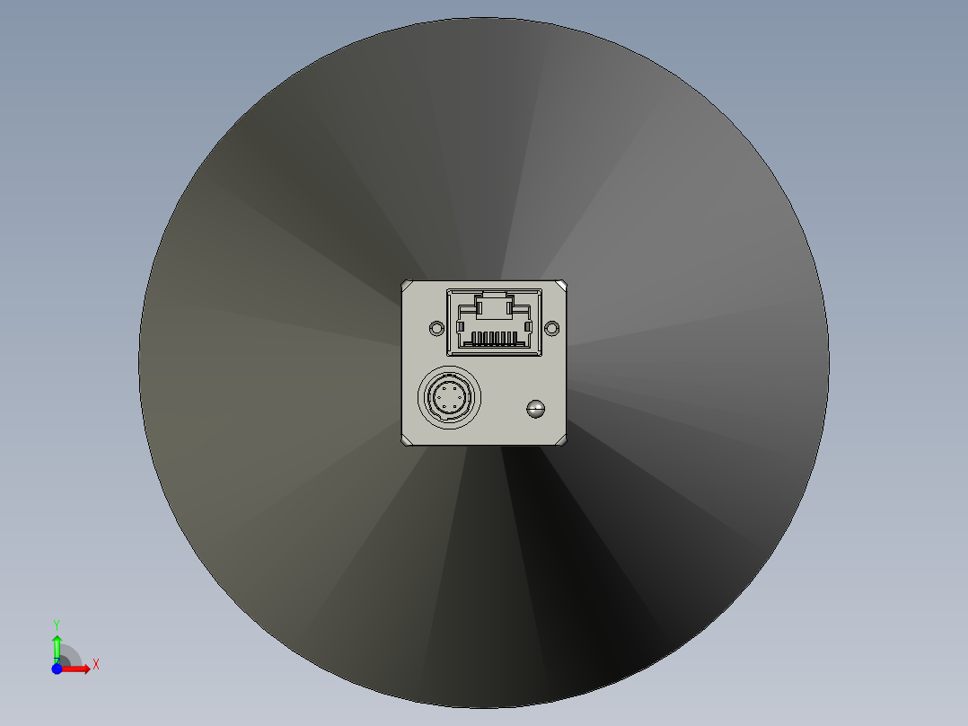 相机HK系列50-2000w像素stp-A前视图