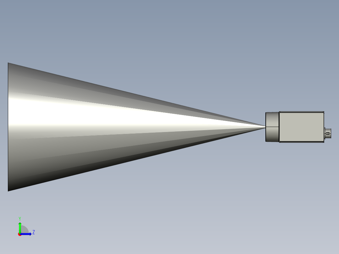 相机HK系列50-2000w像素stp-A左视图